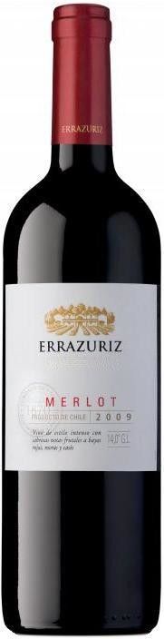 Вино Errazuriz, Estate Merlot, 2009, 375 мл
