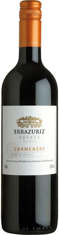 Вино Errazuriz, Estate Carmenere