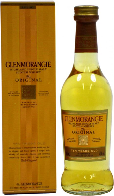 Виски Glenmorangie "The Original", in gift box, 100 мл