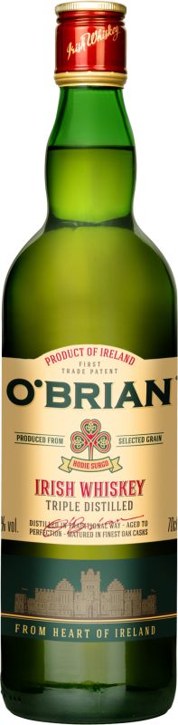 Ирландский виски "O'Brian" (40 %) 0,7 л