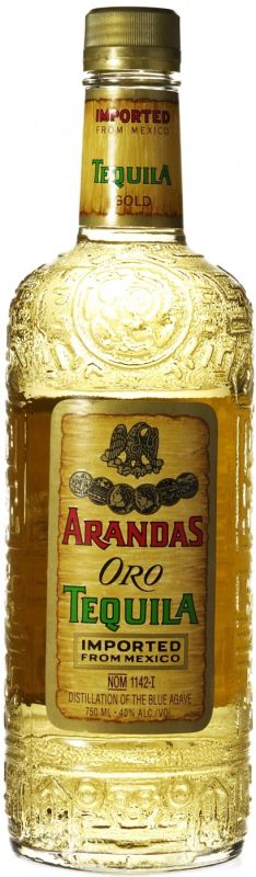 Текила "Arandas" Oro, 0.75 л