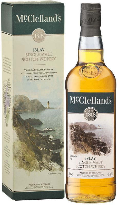 Виски "McClelland's" Islay, gift box, 0.7 л