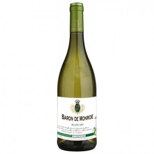 Вино Baron de Monroe белое сухое 0.75 л 11%