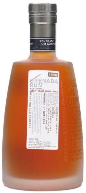 Ром Bruichladdich, "Renegade" Grenada  Rum, Bourbon-Chateau Margaux Finish, 12 Years Old, 1996, 0.7 л