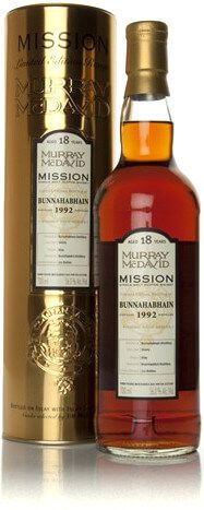 Виски Murray McDavid, "Bunnahabhain" 18 Years Old, 1992, in tube, 0.7 л