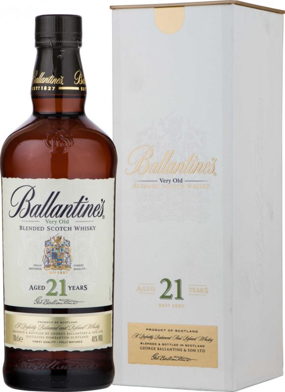Виски Ballantine's 21 Years Old, gift box, 0.7 л