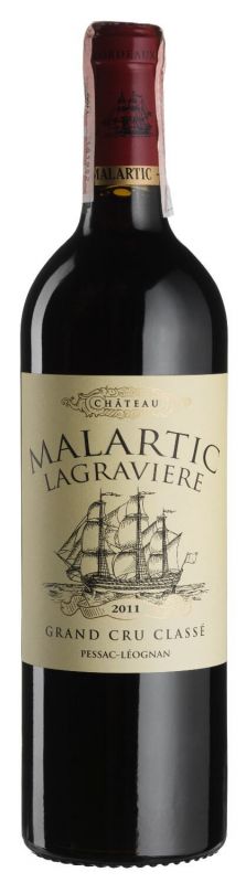 Вино Chateau Malartic-Lagraviere Rouge 2011 - 0,75 л