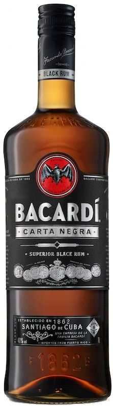 Ром "Bacardi" Carta Negra, 1 л