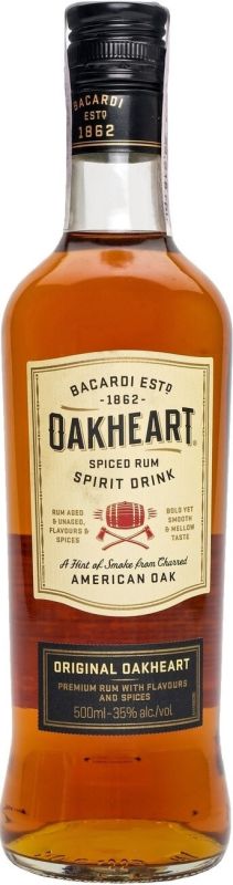 Ром Bacardi "OakHeart", 0.5 л