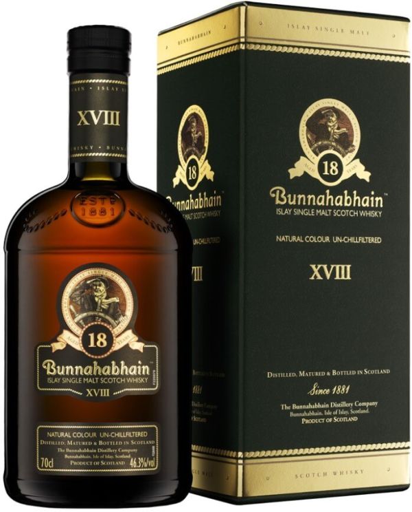 Виски Bunnahabhain aged 18 years, gift box, 0.7 л