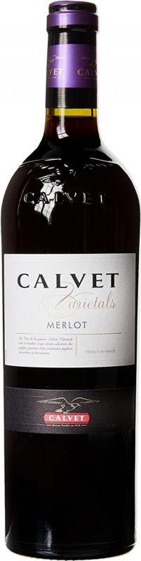 Вино Calvet, "Varietals" Merlot, Pays d'Oc IGP