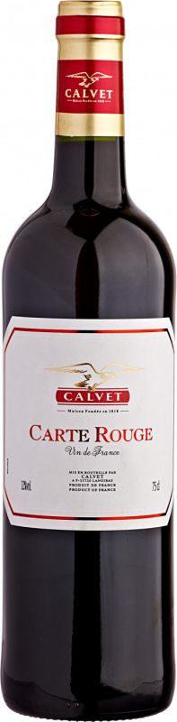 Вино Calvet, "Carte Rouge"