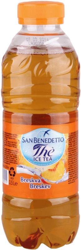 Чай "San Benedetto" Peach Flavour Ice Tea, PET, 0.5 л