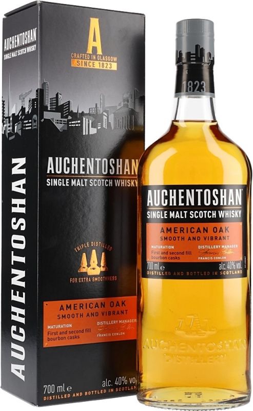 Виски Auchentoshan "American Oak", gift box, 0.7 л