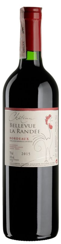 Вино Chateau Bellevue la Randee 2015 - 0,75 л