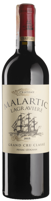 Вино Chateau Malartic-Lagraviere Rouge 2015 - 0,75 л