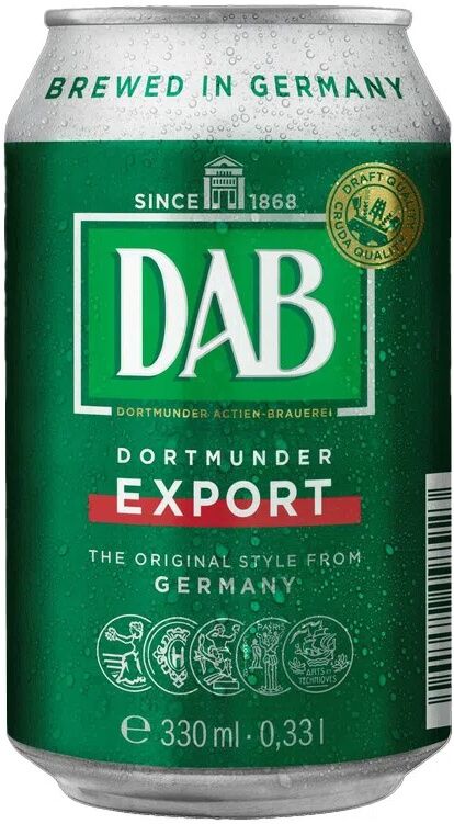 Пиво DAB 0.33 ж/б