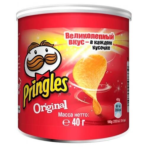 Чипсы Pringles Original Оригинал 40 г