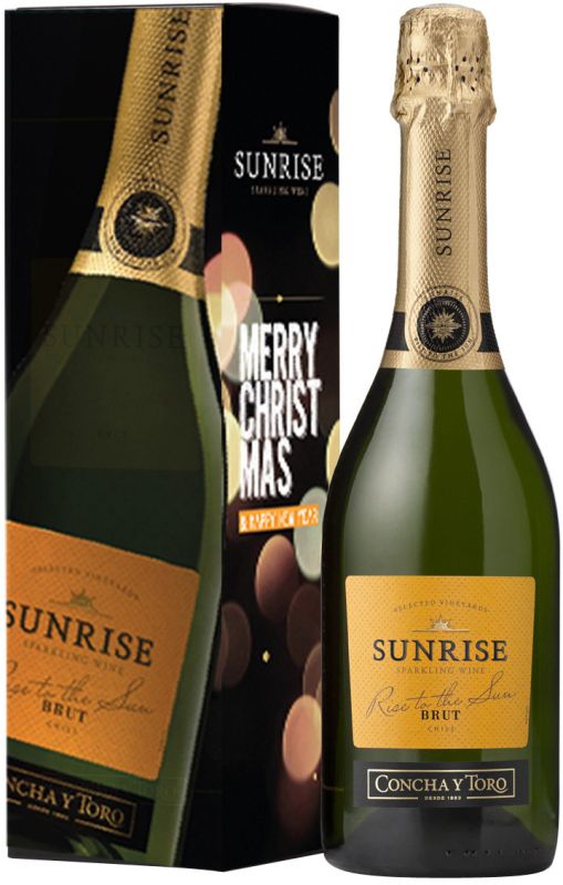 Игристое вино Concha y Toro, "Sunrise" Sparkling Brut, gift box