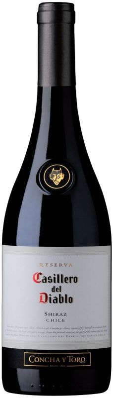 Вино "Casillero del Diablo" Shiraz Reserva