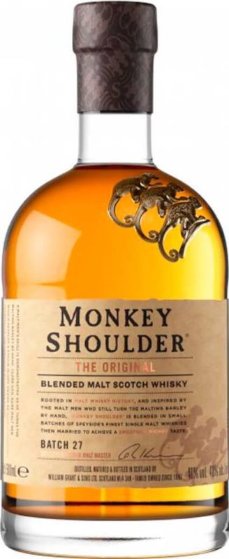 Виски солодовый Monkey Shoulder 0,5 л