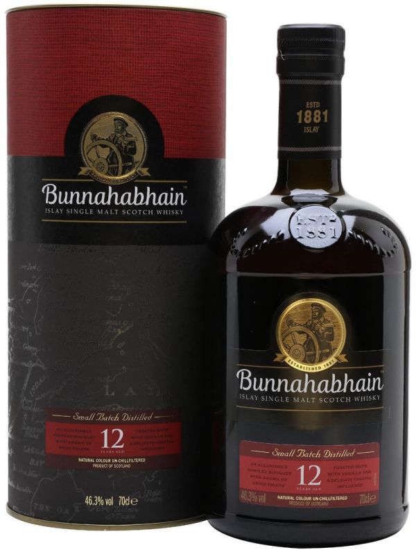 Виски Bunnahabhain aged 12 years, gift box, 0.7 л