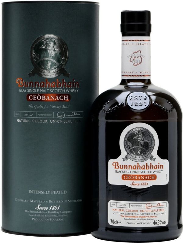 Виски Bunnahabhain, "Ceobanach", gift tube, 0.7 л