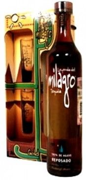 Текила Legenda Del Milagro Reposado Box & 2 Glasses, 0.75 л