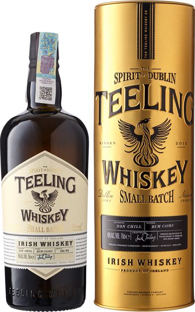 Віскі Teeling Small Batch 46% 0,7л Gold Tube