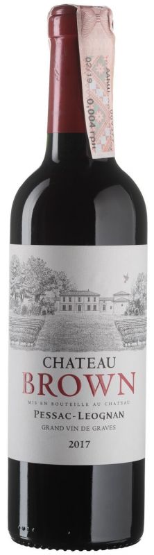 Вино Chateau Brown Rouge 2017 - 0,375 л