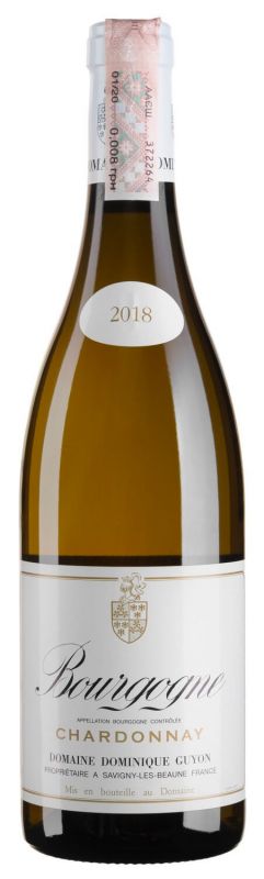 Вино Bourgogne Chardonnay 2018 - 0,75 л