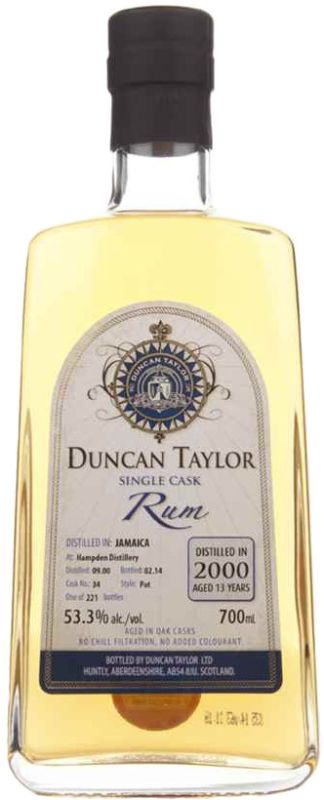 Ром Duncan Taylor, Jamaica Single Cask, 2000, 0.7 л