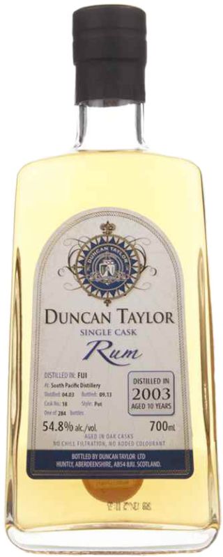 Ром Duncan Taylor, Fiji Single Cask Rum, 2003, 0.7 л