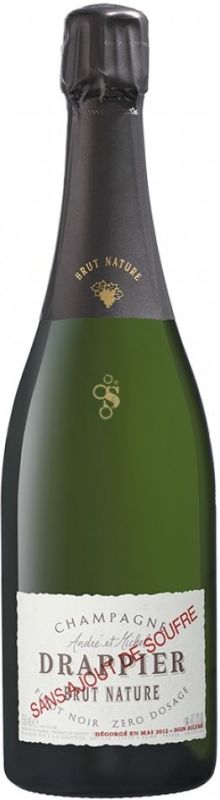 Шампанское Champagne Drappier, Brut Nature "Sans Soufre", Champagne AOC