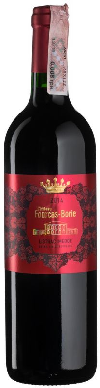 Вино Chateau Fourcas Borie 2014 - 0,75 л