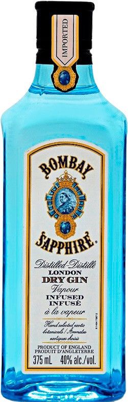 Джин "Bombay Sapphire", 375 мл