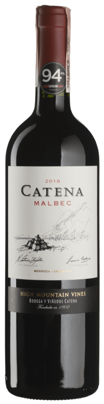 Вино Catena Malbec 2018 - 0,75 л