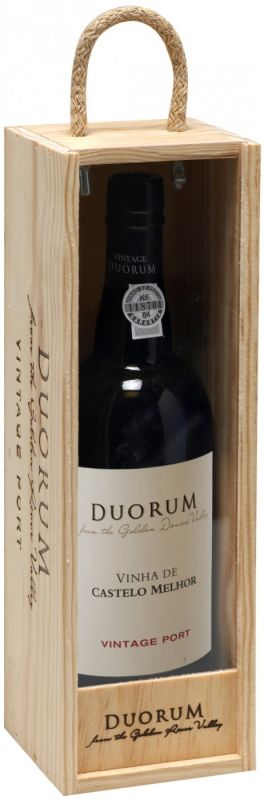 Вино "Duorum" Vinha de Castelo Melhor Vintage Port, 2009, wooden box