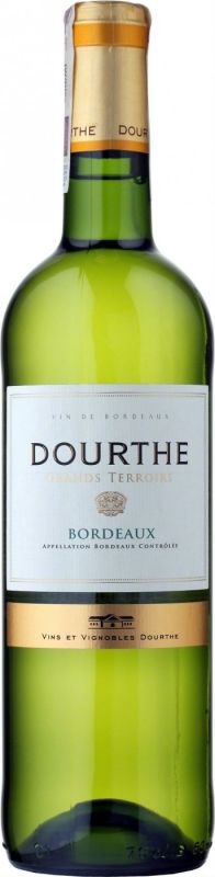Вино Dourthe, "Grands Terroirs" Bordeaux Blanc AOC