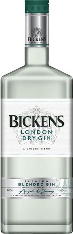 Джин London Dry BICKENS 1,0 л