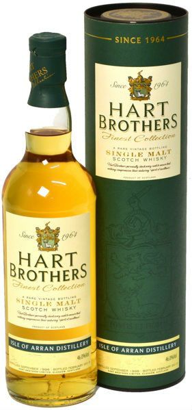 Виски Hart Brothers, Isle of Arran 15 Years Old, 1996, in tube, 0.7 л