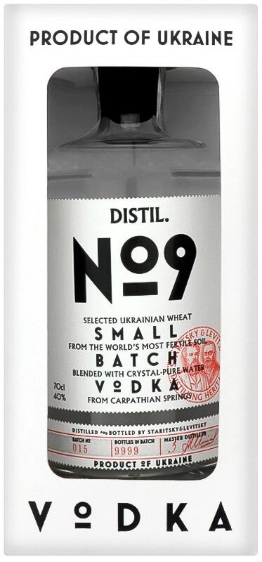 Горілка Staritsky&Levitsky Distil.№9 п/к 0.7 л