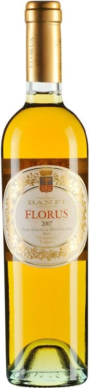 Вино Banfi, Florus Moscadello di Montalcino DOC 2007, 0.5 л