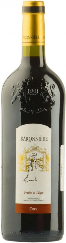 Вино "Baronniere" Rouge Dry