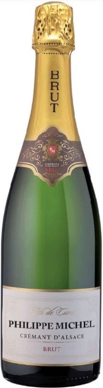 Шампанское Arthur Metz, "Philippe Michel" Brut, Cremant d'Alsace AOC