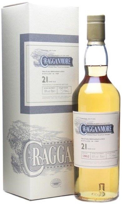 Виски Cragganmore 21 Years Old, 1989, gift box, 0.7 л