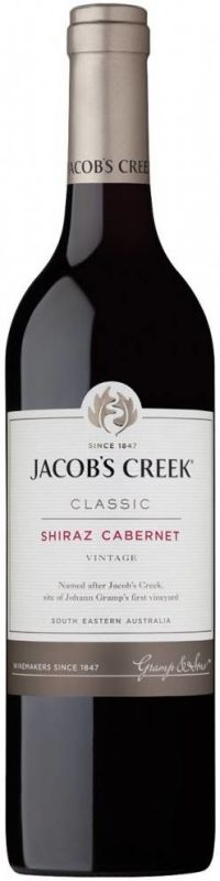 Вино "Jacob's Creek" Shiraz Cabernet Sauvignon Classic