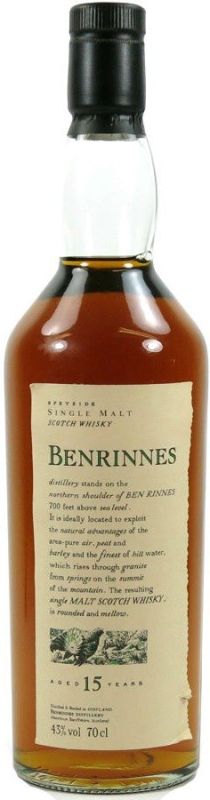 Виски "Benrinnes" 15 Years Old, 0.7 л