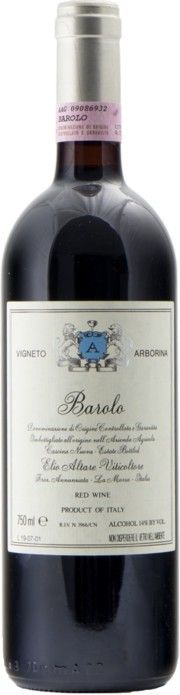 Вино Elio Altare, Barolo "Vigneto Arborina" DOCG, 2004