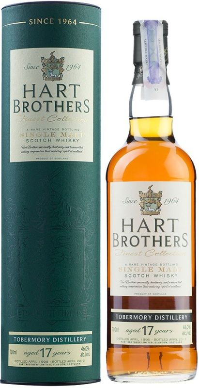 Віскі Hart Brothers, Tobermory 17 Years Old, 1995, in tube, 0.7 л